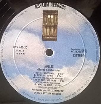 Eagles - Hotel California - Asylum Records - K 53 051